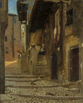 Street in Scanno