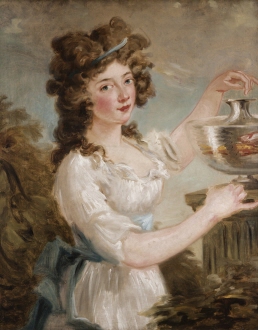 Young Lady with Goldfish