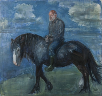 Self Portrait on Horseback
