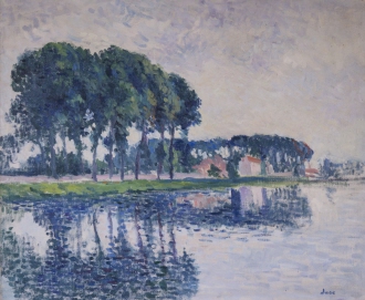 The River Marne at Sagny
