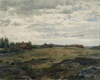 Landscape with Cottages, Hisingen