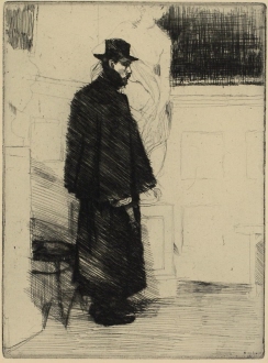 Man in Overcoat