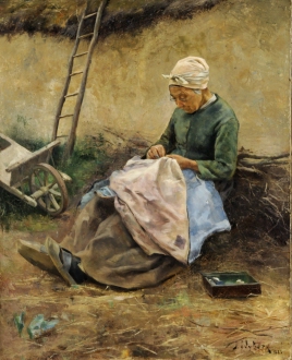 Old Woman from Grez