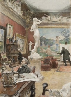 Interior of the Fürstenberg Gallery