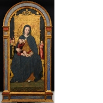 The Madonna Enthroned