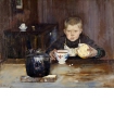 Errand-Boy Drinking Coffee