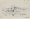 Väderkvarnar. Öland 1891