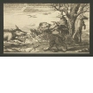 Det holländska lejonet fångat i ett nät (ur serien Sex allegorier över kriget med Frankrike och de tyska biskoparna)