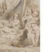 Charles XI's Four Children (sketch to a painting at Gripsholm Castle #1389)
