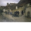 An Accident. Scene from a French Village Street
